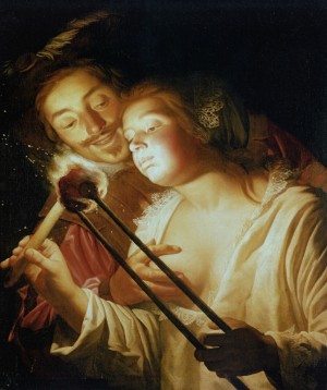 The soldier and the girl